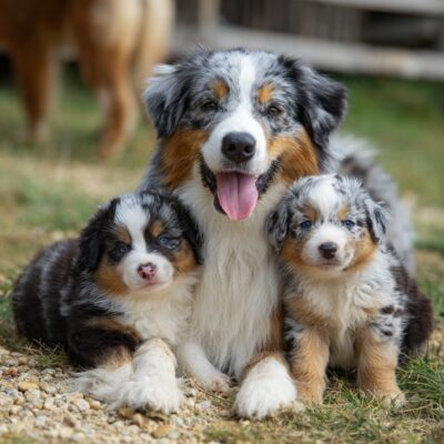 Votre Berger Australien aboie