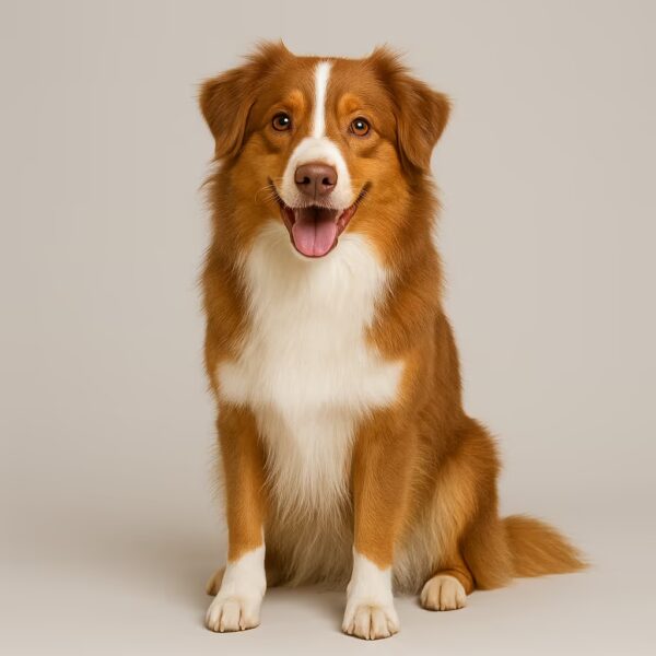 Rouge tricolore : chaleur, intensité et moustaches de renard.