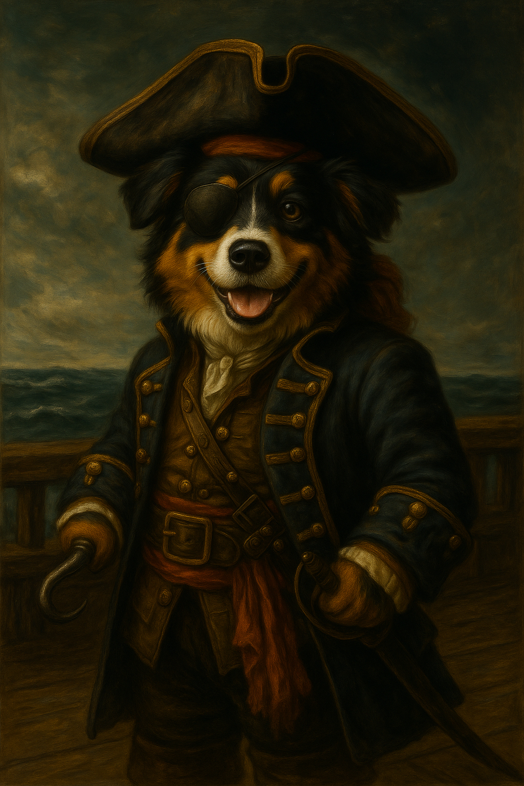 portrait pirate